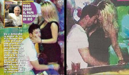 Captan a Messi muy cariñoso con una stripper en Las Vegas