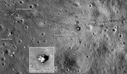 NASA revela nuevas imágenes de antiguas misiones a la Luna