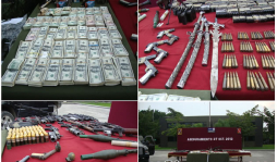 Ejército mexicano decomisa arsenal