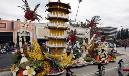 Colorido en el Desfile de las Rosas