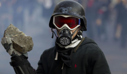 'Batalla campal” en el centro de México