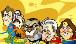 Los superaleros le dan una mano a los precandidatos