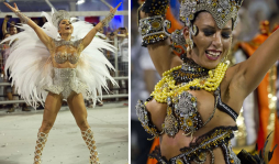 Samba, luces y color en el Carnaval de Río de Janeiro