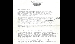 Subastarán cartas de Marilyn Monroe y John Lennon