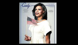 Travesti representa a Michelle Obama en portada de revista
