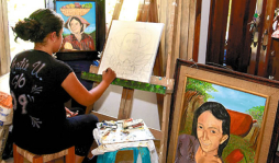 Fiesta y colorido en gira a La Campa, Lempira