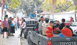 Mujeres y ancianos apoyan los comicios en Choloma