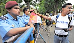 Protestan contra intento de reelección de Ortega