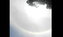 Honduras: Fenómeno solar sorprende a sampedranos