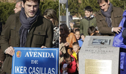 Iker Casillas ya tiene su propia avenida