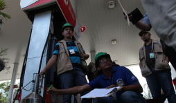 Encuentran chimbos de LPG alterados en gasolinera de San Pedro Sula