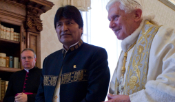 La modista chic del presidente Evo Morales