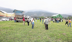 Se toman predio frente a la terminal