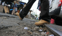 En 10 años se han gastado L500 millones en bacheo en San Pedro Sula