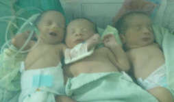 Nacen otros trillizos en el Mario Rivas
