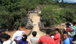 Miles de incomunicados en el Occidente de Honduras