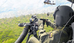 Mueren en combate 8 presuntos guerrilleros