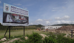 Avanza construcción de edificio de la Pedagógica