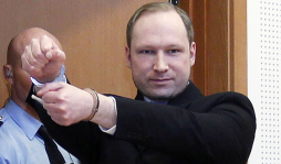 Breivik responderá ante justicia por 'actos de terrorismo'
