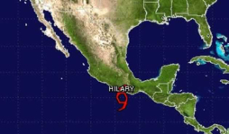 Hilary se convierte en huracán en el Pacífico