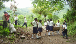 Estudiantes se suman a la lucha por rescatar el Lago de Yojoa