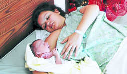 Dos bebés nacieron en Nochebuena