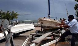 Nate se desplaza por el Golfo de México