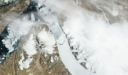 Muestran derretimiento de hielo en Groenlandia