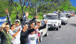 Rotundo éxito en segunda caravana