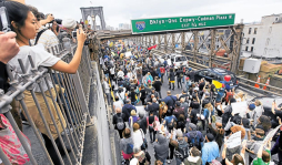 Protestas contra sistema financiero en EUA