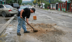 Abandonan proyecto de pavimentación