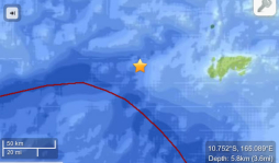 Al menos 5 muertos tras violento sismo en islas Salomón