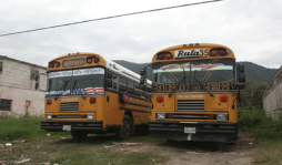 Pandillas obligan a ruta 35 a dejar de operar