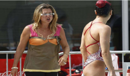 Denuncian por insultos a entrenadora de natación