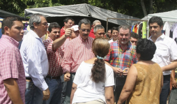 Villeda busca apoyo de los sampedranos