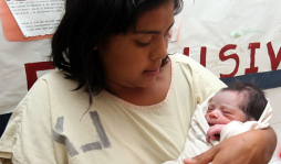 Dos bebés nacieron en Nochebuena