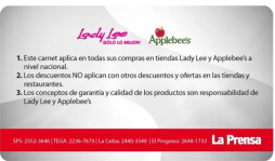 Alianza con Lady Lee para suscriptores de LA PRENSA