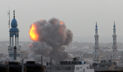 Bombardeos israelí en Gaza dejan 45 muertos