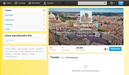 El Papa logra medio millón de seguidores en Twitter en sólo 24 horas