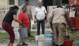 Alivio después de 5 días sin agua en la Fesitranh