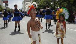 Escolares recuerdan con alegría la independencia de Honduras