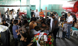 Multitudinario adiós a exfutbolista del Vida Borghi Arbizú