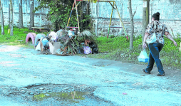Con agua purificada se bañan en la Fesitranh