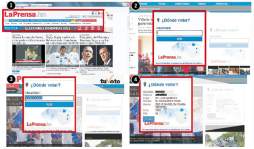 LA PRENSA le informa adonde le toca votar