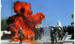 Inquietud en zona euro por protestas en Grecia