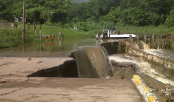 Torrencial aguacero deja múltiples daños en San Pedro Sula