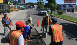 Piden hacer bacheo de noche en San Pedro Sula