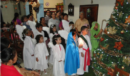 Así celebraron la Navidad en El Progreso y Santa Rita