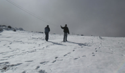 Zonas altas de Guatemala amanecen nevadas