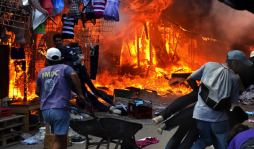 Imágenes de la tragedia: Llanto, dolor e impotencia